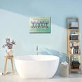 thumbnail image 3 of Serenity Prayer Bathroom Wall Art Beach Zen Canvas Prints Scripture Christian Pictures Framed Office Home Decor for Bedroom Dining Living Room 12"x16", 3 of 9