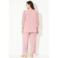 thumbnail image 2 of Catherines Women's Plus Size Petite Luminary 3-Piece Pant Suit, 2 of 6