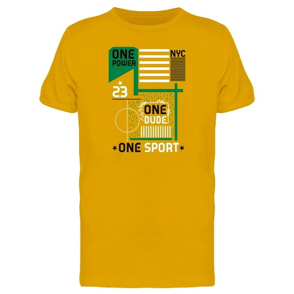 New York One Sport Tee Men's - Men T-Shirt, Medium