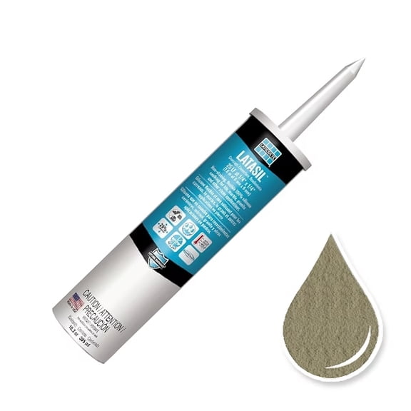 LATICRETE Latasil High Performance Silicone Sealant, Natural Grey #24