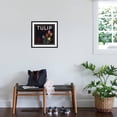 thumbnail image 3 of Art.com Tulip Brand - Porterville, California - Citrus Crate Label Art Print by Lantern Press, Black Frame Wall Art, 21" x 21", 3 of 5