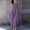 Purple, variant on Idoravan Summer Dresses for Women Clearance Women's Summer Solid Color Soft Comfortable Sleeveless Vest Long Dress