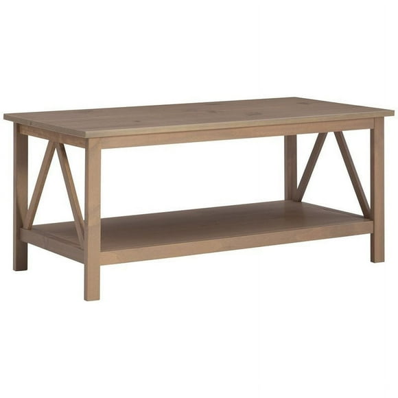 Atlin Designs Table Basse en Bois dans Bois Flotté Rustique