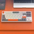 thumbnail image 1 of Teclado mecánico Gamer de 87 teclas Retroiluminado RGB Intercambiable en caliente Compatible con Bluetooth, 1 of 6