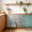 Gray, variant on Dark Grey White Cabinet Curtain 32"Wx55"L,Dustproof Pantry Door Curtain with Self Adhesive Tape,Farmhouse Ombre Color Modern Simple Tall Storage Cover Privacy Drape for Bathroom Kitchen Laundry Room