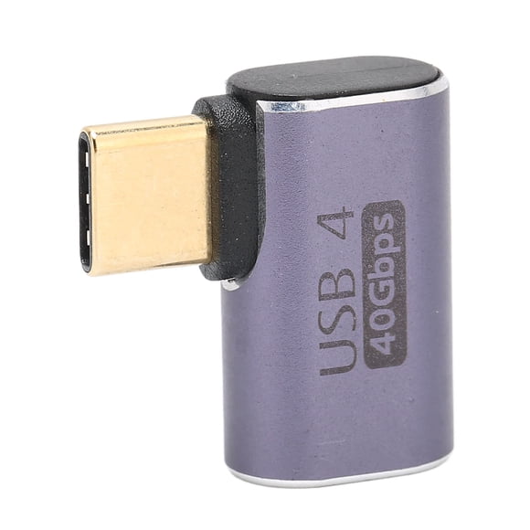 Adaptador de Teléfono Tipo C, Transferencia de Alta Velocidad Tipo C Mujer A Tipo C Adaptador Masculino 40GB 100W Carga por Teléfono Celular