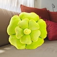 thumbnail image 1 of BKER Coussin Rond Rose 3D 19.7 Pouces Doux en Forme de Rose Fait Main Décoratif pour Sol, 1 of 4
