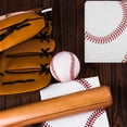 thumbnail image 4 of Elcoho 48 Pack Baseball Napkins, 13 x 13 Inch 2-Ply Disposable Baseball Paper Napkins for Sports Theme Birthday Party Supplies, Baseball Tableware Decorations, 4 of 5