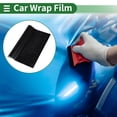 thumbnail image 2 of Película de Vinilo Universal para Automóviles Unique Bargains 16.4 ft x 23.62 pulgadas Protección PVC Negro Brillante 1 Pc, 2 of 7