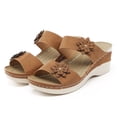 thumbnail image 3 of LEEy-World Chaussures pour Femmes Sandales Orthopédiques à Brides Réglables Sandales Confortables pour Marcher, 3 of 5