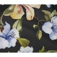 thumbnail image 4 of oneOone Cotton Flex Black Fabric Leaves & Flower Floral Sewing Fabric By The Yard Printed Diy Clothing Sewing Supplies 40 Inch Wide, 4 of 4