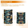 thumbnail image 6 of Yayeee Flameless Candles with Remote Flickering Battery Operated Multi Color Changing, Brown Mystical Owls, 6 of 7