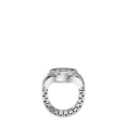 thumbnail image 3 of Fossil Anillo de reloj de dos manecillas de acero inoxidable y cuarzo para mujer Color: Plata (Modelo: ES5245), 3 of 5