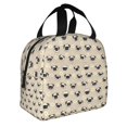 thumbnail image 2 of Easygdp Pug Dog Face Bolsa Térmica Premium - Tela Oxford Impermeable, Gran Capacidad, Bolsillo Frontal, Unisex para Trabajo, Escuela, Actividades al Aire Libre y Picnics, 2 of 8