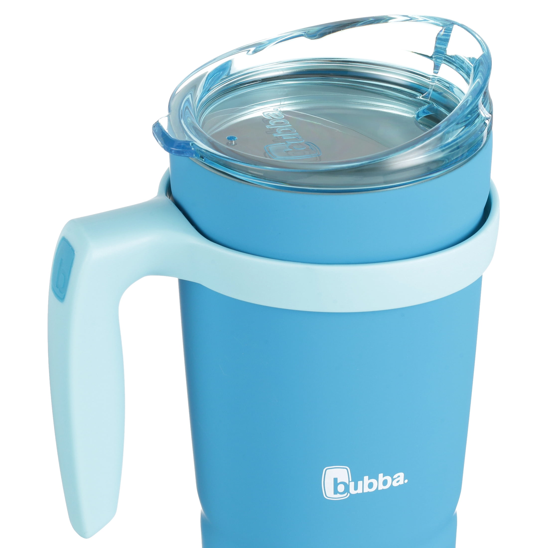 bubba Envy S Stainless Steel Tumbler with Handle and Bumper Rubberized BlueTutti Fruity, 32 fl oz.