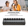 thumbnail image 3 of Amplificador de Auriculares Estéreo de 8 Canales Conmutación Mono/estéreo de Sonido Superior Amplificadores de bajo Ruido Controlados Individualmente 8 Canales de, 3 of 8