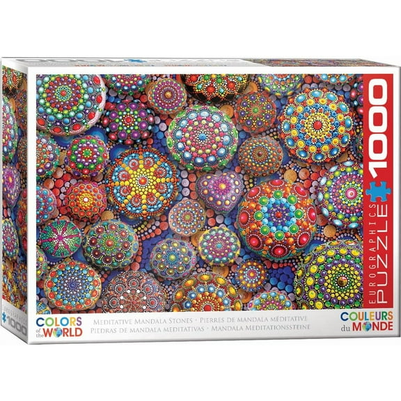 EuroGraphics Meditative Mandala Stones Jigsaw Puzzle