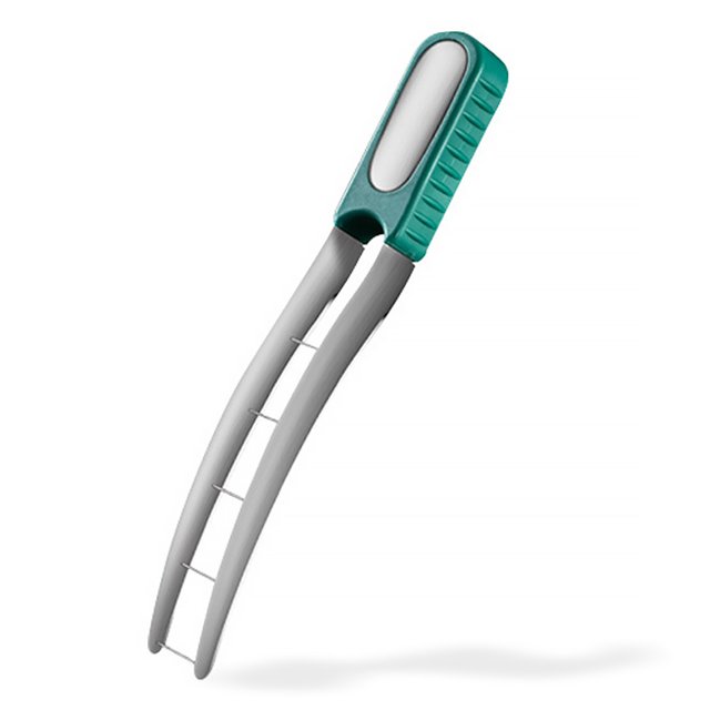 Dispositivo para Cortar en Cubitos Sandía Herramienta Corte Sandía Acero Inoxidable 304 Divisor Multifuncional para Cortar en Cubitos Sandía