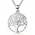thumbnail image 1 of Regalo de San Valentín, collar de plata con el árbol de la vida, collar de plata 925 para el día de la madre, 1 of 4