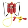 Yabuy Fireman Toys Backpack Water Spraying Toy Blaster Extinguisher with Nozzle and Tank Set Children Outdoor Water Bea
