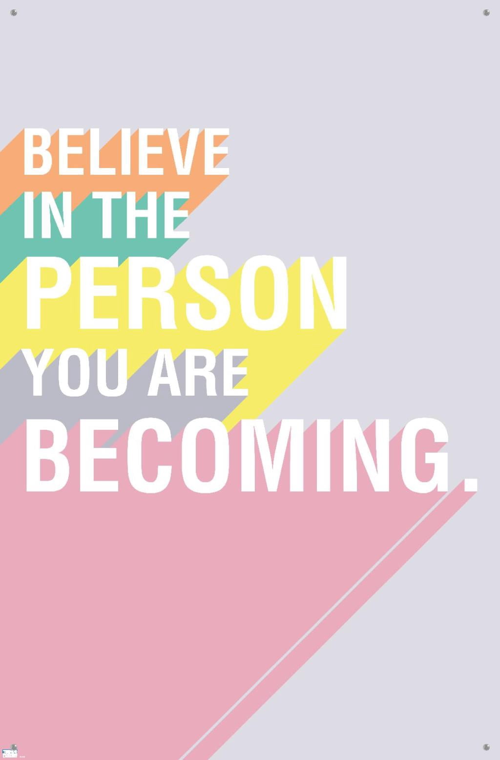 Jenny Redman - Believe Wall Poster with Pushpins, 22.375" x 34"