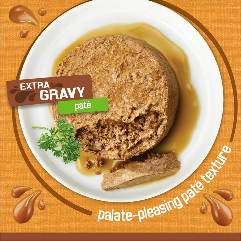 Purina Friskies Extra Gravy Pate With Chicken Wet Cat Food 5.5 oz Can