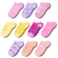 thumbnail image 2 of Barbie Girls Socks - 10 Pack of Stylish Crew Socks with Arch Support Featuring F, 2 of 6
