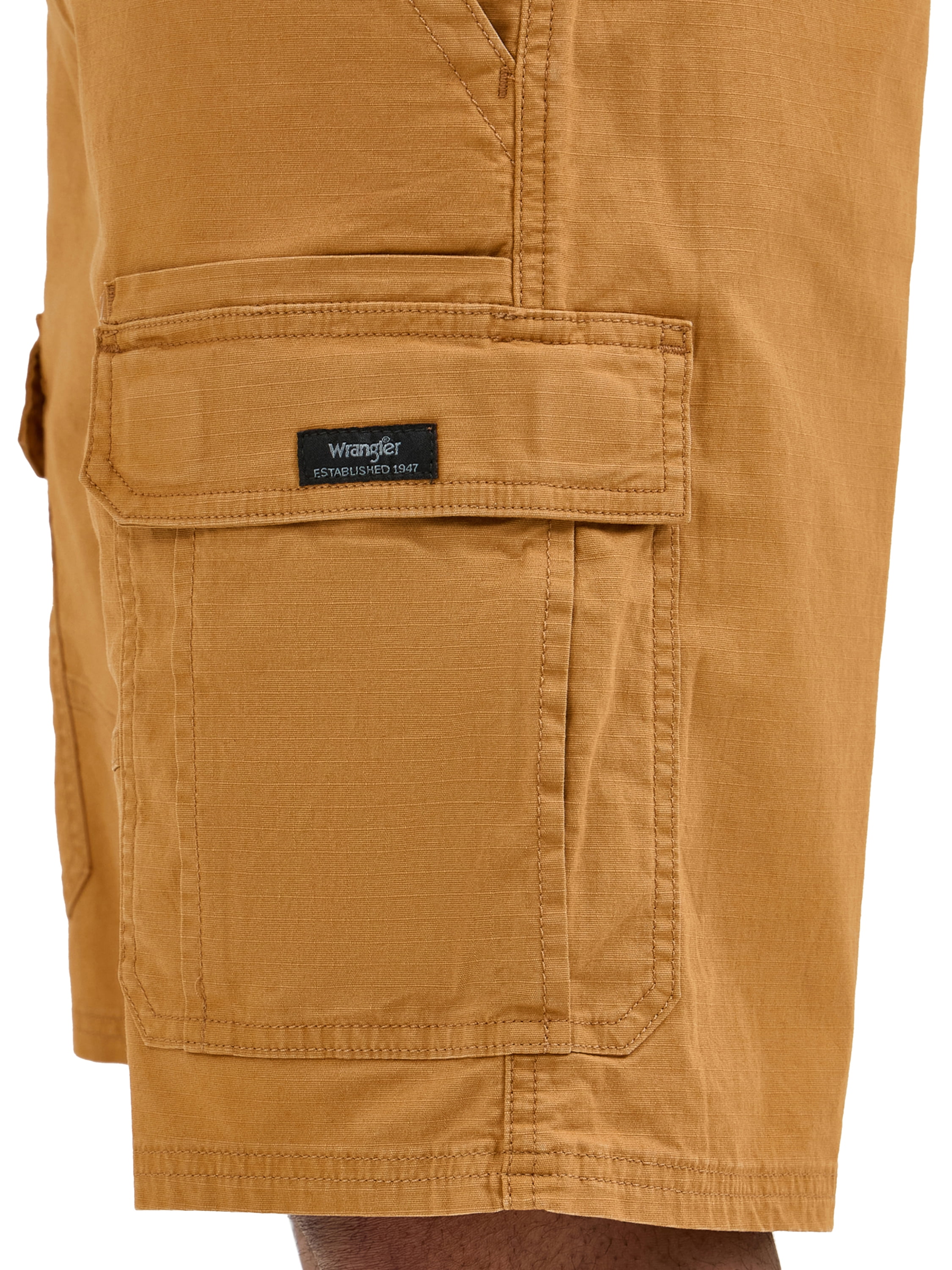 Wrangler Men's and Big Men's Stretch Cargo Shorts