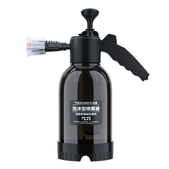 2L Hand Pump Foam Sprayer Car Wash Handheld Foam Watering Foam Can GXaud L1.AU Q1O2