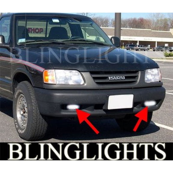 For 1996 1997 1998 1999 2000 Isuzu Hombre Xenon Fog Lamps Driving Lights Foglamps Foglights Kit