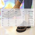 thumbnail image 3 of Wensltd Women Loafers Round Toe Contrast Strap Upper Thick Sole Casual Daily Shoes, 3 of 7