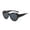 01-Black, variant on Polarized Sunglasses Fit Over Glasses for Men Women, Oversized Square Shades UV Protection Sunglasses Black Red