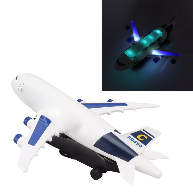 Adornos de aviones modelo de avión educativo sonido real para dormitorio ANGGREK Otros