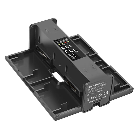 Hearth & Gear Compatible avec Chargeur de Pile Mavic Air 2 avec Écran LCD, Accessoires de Charge, Selfie de Poche, Cascade avec Longue Durée de Vie de la Pile, avec Écran sur Contrôleur, Moins de 1000 Choses pour 10