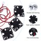 thumbnail image 5 of unbranded 6Ud Ventilador Silencioso Negro Dc 12V Para Enfriamiento Duradero En Impresoras Y Dispositivos Pequeños, 5 of 8
