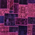 thumbnail image 1 of Ahgly Company Indoor Square Patchwork Pink Transitional Area Rugs, 6' Square, 1 of 4