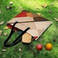 thumbnail image 6 of Colorful Floral Bohemia Picnic Blanket Waterproof Outdoor Beach Blanket Hand-held Pad Suitable for Travel, Camping, Beach, Family Gatherings, 6 of 8