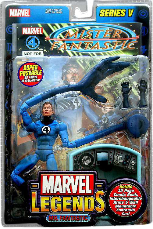 Marvel Legends Mr Fantastic 4 Series 5 Action Figure for sale online 