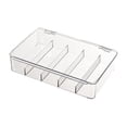 thumbnail image 1 of Organizador de gafas de sol, caja de almacenamiento con 5 ranuras para múltiples gafas, ligero, resistente al polvo, estuche para gafas, estuche para, 1 of 8
