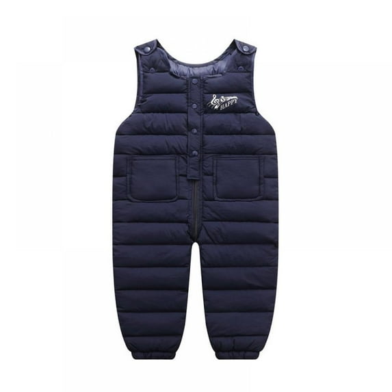 0-4 Years Toddler Girls Boys Snow Pants Baby Winter Clothes Snowsuit Overalls
