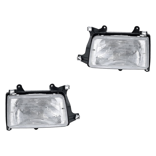 Par de Faros DEPO T100 1993 A 1998 Toyota C/Base Izquierdo: 301220879126173 Derecho: 301220878526172