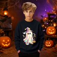 thumbnail image 6 of Gyexs Halloween Shirts for Teens Long Sleeve Tops, Soft and Comfortable, Halloween Gifts, 6 of 7