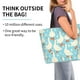 thumbnail image 2 of Easygdp White Geese and Flower Bolsas Tote para Mujer, Bolsos de Hombro para Viaje, Bolsos de Mano de Gran Capacidad para Compras y Trabajo, 2 of 8