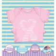 thumbnail image 2 of Shop4Ever Heart Ribbon Breast Cancer Word Cloud Baby's Bodysuit Infant Cotton Romper 6 Months Pink, 2 of 5