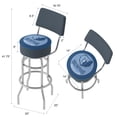 thumbnail image 2 of Seattle Super Sonics Hardwood Classics Swivel Bar Stool w/Back, 2 of 6
