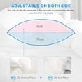 thumbnail image 3 of Paquete de 2 almohadas de cama EIUE Hotel Collection Queen Size, 3 of 5