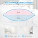 thumbnail image 3 of Paquete de 2 almohadas de cama EIUE Hotel Collection Queen Size, 3 of 5