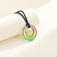 thumbnail image 4 of Cremation Jewelry Urn Necklace for Ashes for Women Men, Circle of Life Eternity Memorial Pendant Ash Jewelry, 4 of 7