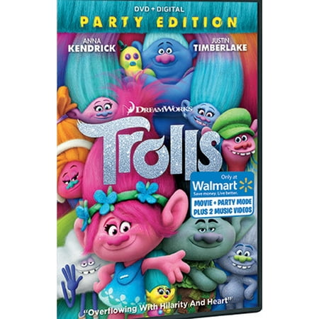 Trolls (Walmart Exclusive) (DVD + Digital)