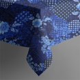 thumbnail image 5 of Pioneer Flower Floral Print Pattern Square Tablecloth, Waterproof Wipeable Spillproof Washable Table Cover for Home Kitchen Party Decor, 42"x42", 5 of 6